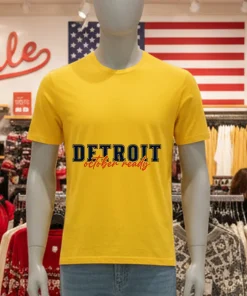 Detroit October Ready baseball shirt