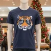 Detroit Tigers Game Day Tigers Mascot   Navy T Shirt
