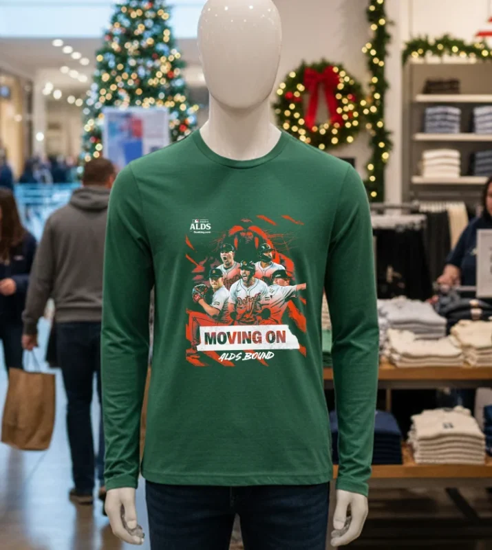 Detroit Tigers Moving On Alds Bound   Green T Shirt
