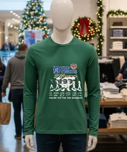 Detroit Tigers Thank You For The Memories Of The Tigers 130 Years Baseball   Green T Shirt