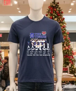 Detroit Tigers Thank You For The Memories Of The Tigers 130 Years Baseball shirt