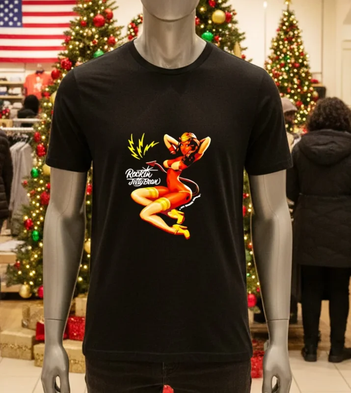 Devil Girl Of Avengers   Black T Shirt