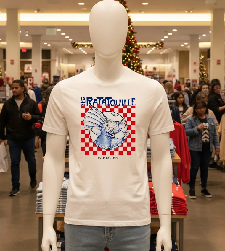 Disney Pixar Ratatouille Delivery Box - white-t-shirt Disney Pixar Ratatouille Delivery Box White T Shirt