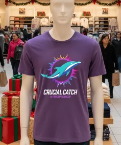 Dolphins 2024 Crucial Catch intercept cancer shirt