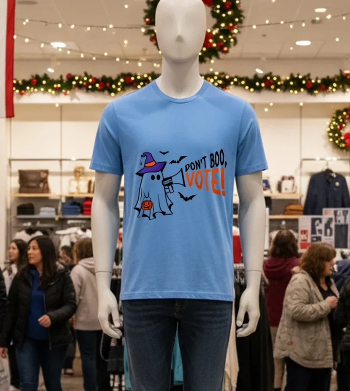 Don T Boo Vote Halloween Blue T Shirt