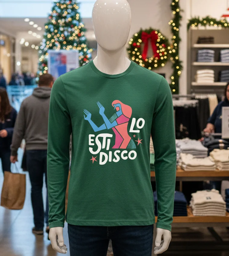 Estilo Disco Art - green-t-shirt Estilo Disco Art Green T Shirt