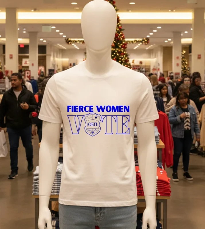 Fierce Women Vote   White T Shirt