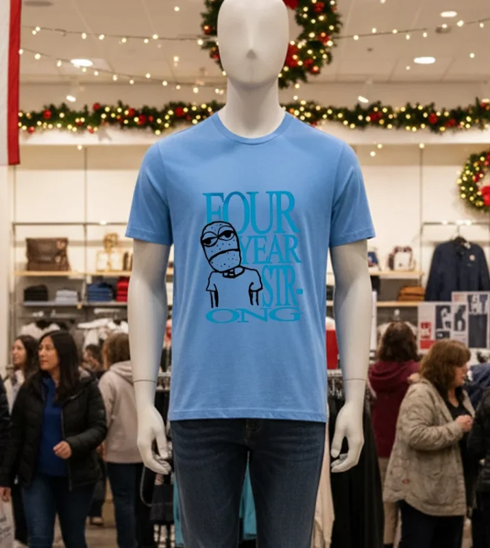 Four Year Strong Analysis Paralysis 2024 Music Blue T Shirt