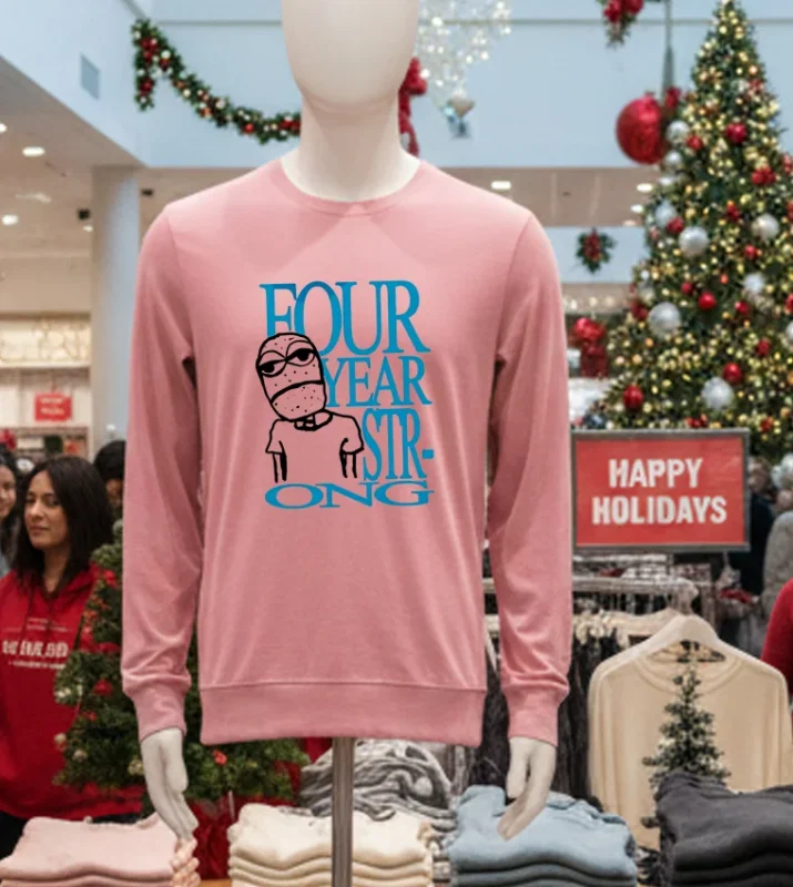 Four Year Strong Analysis Paralysis 2024 Music Pink T Shirt