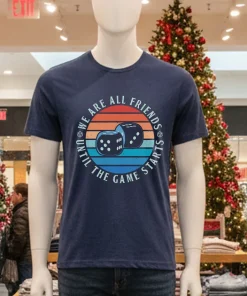 Friends Until Game Night retro shirt