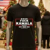 Fuck Kamala Harris Vote Trump 2024 Black T Shirt