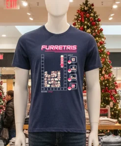 Furretris next ferrets score 0162 video games shirt