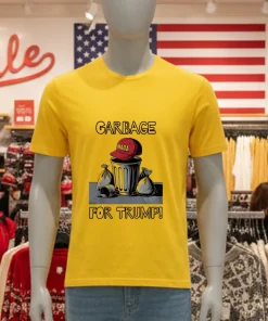 Garbage For Trump Maga Hat Trash Can shirt