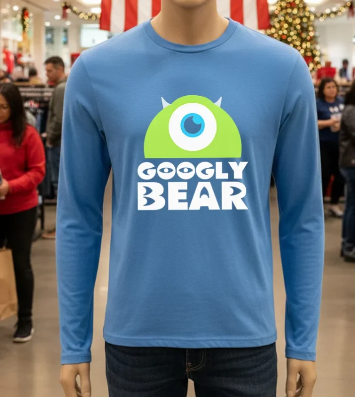 Googly Bear And Schmoopsie Poo Couple   Blue T Shirt