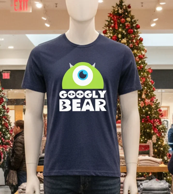 Googly Bear And Schmoopsie Poo Couple   Navy T Shirt