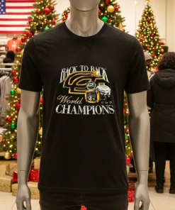 Green Wall Back to Back World Champions 2024 2025 shirt