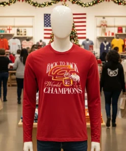 Green Wall Back to Back World Champions 2024 2025 shirt