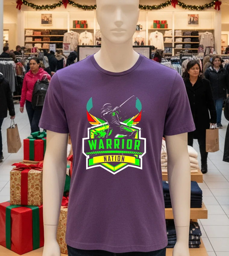 Guyana Warrior Nation Cpl T20 Cricket Patriotic - purple-t-shirt Guyana Warrior Nation Cpl T20 Cricket Patriotic Purple T Shirt