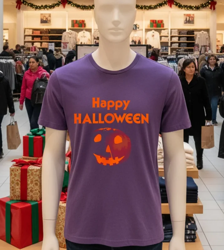 Happy Halloween 1978 Purple T Shirt