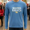 Holstein Mcmillon 24 Pittsburgh Panthers   Blue T Shirt