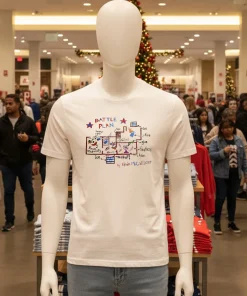 Home Alone Kevin McCallister Battle Plans shirt