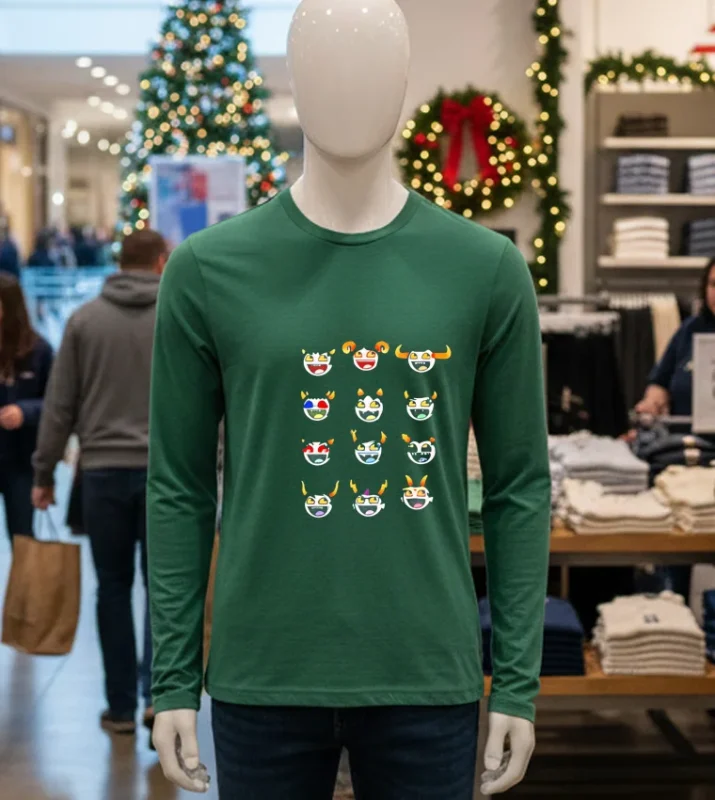 Homestuck Troll Awesome Smiley Icons   Green T Shirt