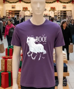 Horse Cosplay Ghost Boo Halloween shirt