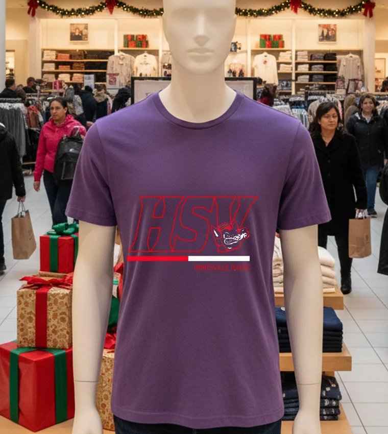 Hsv Pack Huntsville Havoc - purple-t-shirt Hsv Pack Huntsville Havoc Purple T Shirt