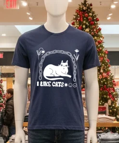 I Like Cats Cat Lovers shirt