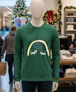 I Love My Gay Human Cats rainbow shirt