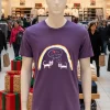 I Love My Gay Human Cats Rainbow   Purple T Shirt