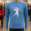 Jimmy Kemp 15 Buffalo Bills Signature Player Blue T Shirt