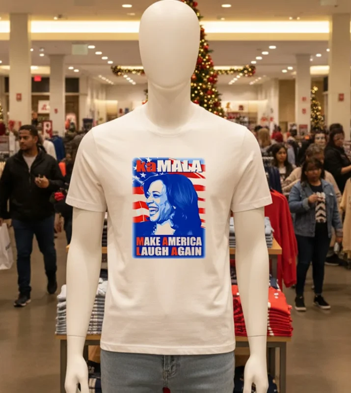 Kamala Harris Make America Laugh Again White T Shirt
