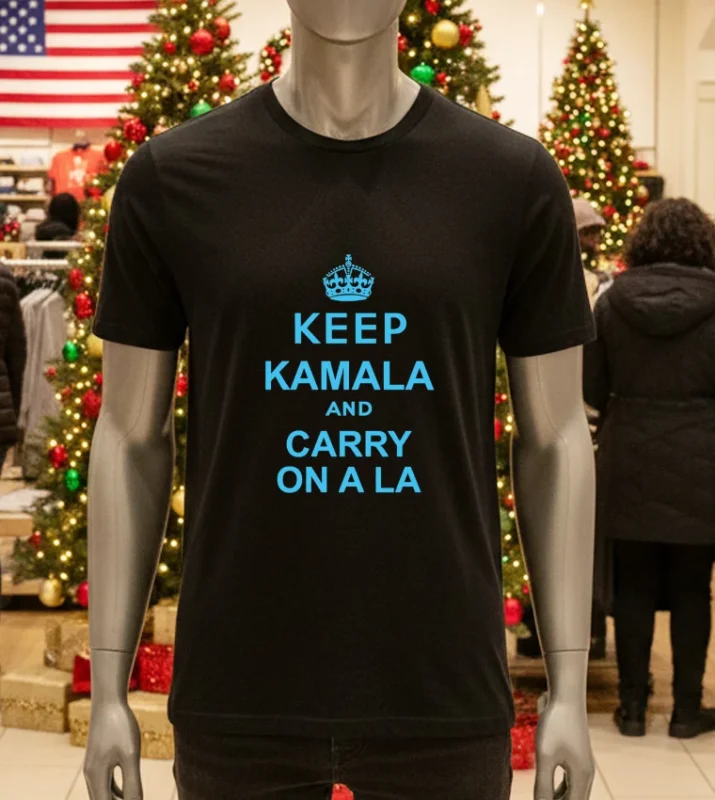 Keep Kamala And Carryon A La Black T Shirt