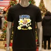 Labubu Lover Cute Labubu Flowers Funny   Black T Shirt