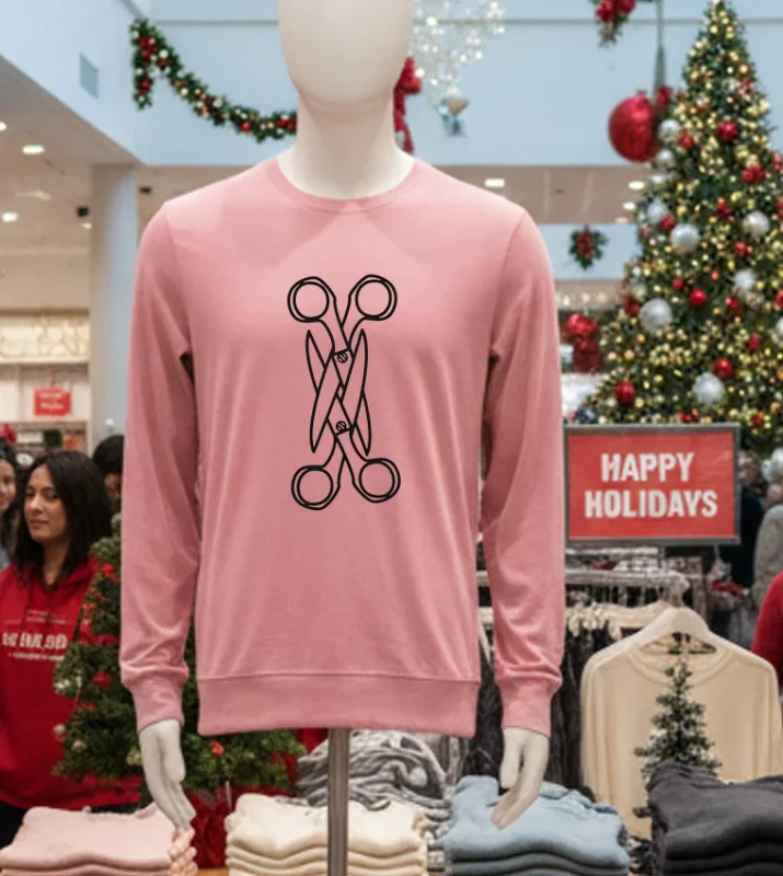 Ladies Scissors Lesbian Pride Lgbt Pink T Shirt