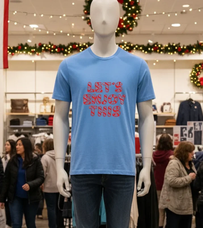 Let S Enjoy This Candy Blue T Shirt