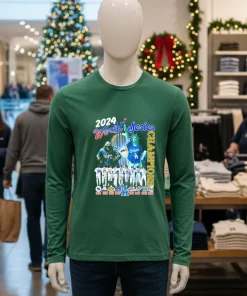 Los Angeles Dodgers 2024 Baseball Usa World Series Champions   Green T Shirt