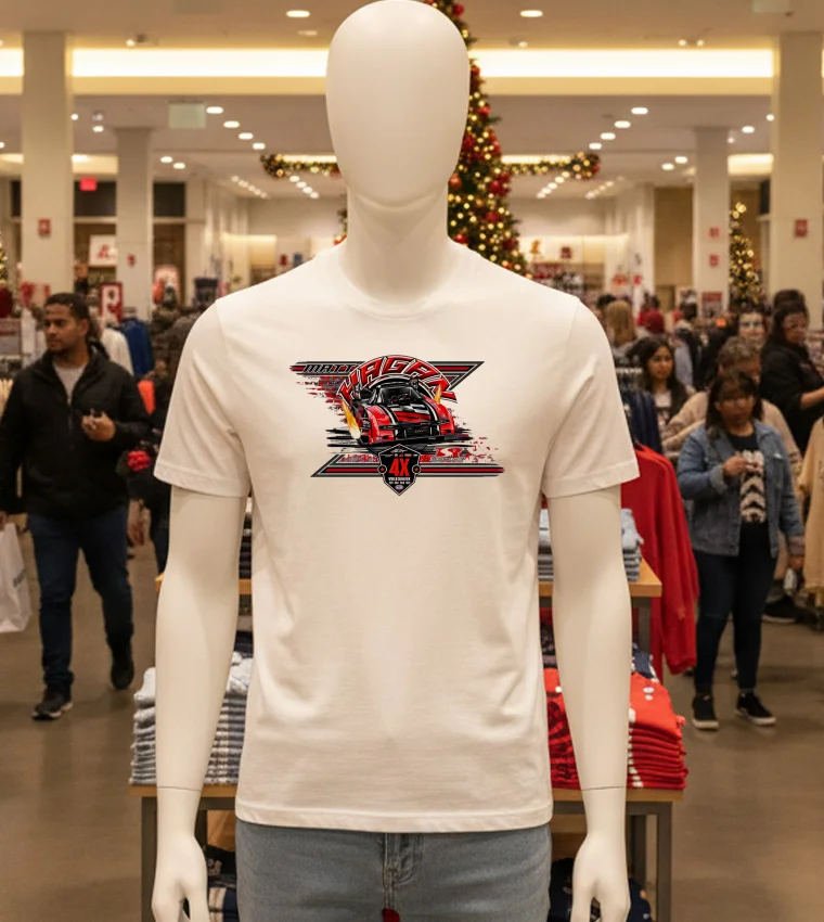 Matt Hagan 4X - white-t-shirt Matt Hagan 4x White T Shirt