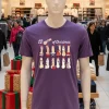 Merry Dickmas 12 Days Of Dirty Christmas Purple T Shirt