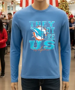 Miami Dolphins They Not Like Us NFL Football shirt