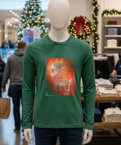 Moo Deng Bouncy Pig in Thai Fire Picture The Cute Baby Hippo shirt