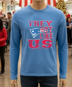 New England Patriots They Not Like Us NFL Football shirt