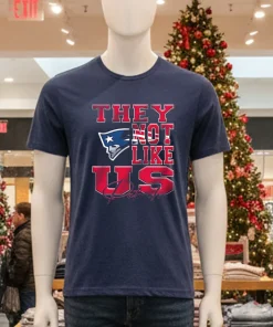 New England Patriots They Not Like Us NFL Football shirt