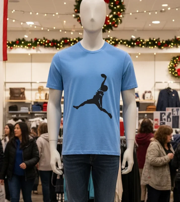 New York Jets Garrett Wilson Catch Blue T Shirt