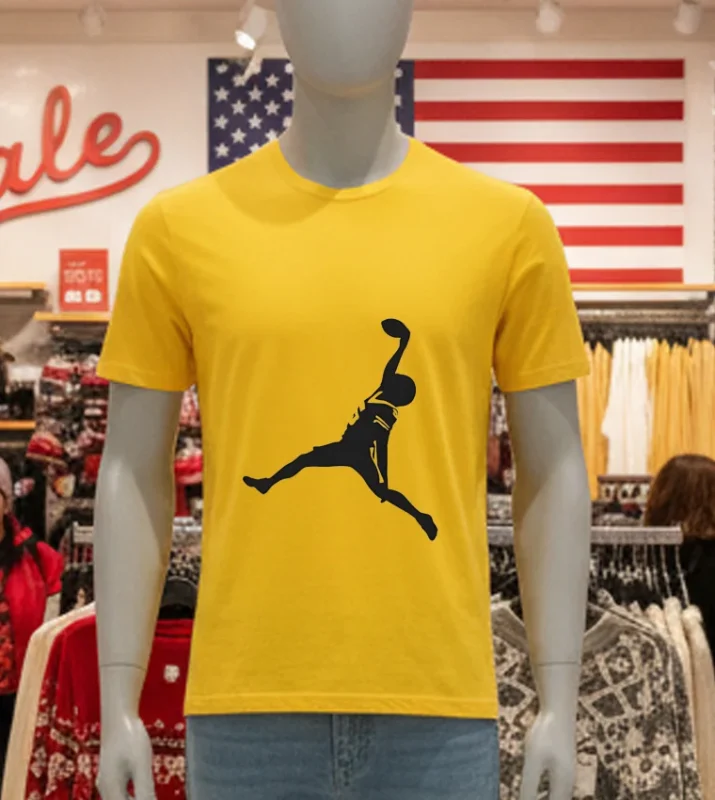 New York Jets Garrett Wilson Catch Yellow T Shirt