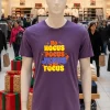 No Hocus Pocus Jesus Is My Focus Purple T Shirt