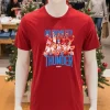 Okc Thunder Graphic Teeam Players Red T Shirt