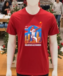 Oklahoma City Thunder Shai Gilgeous Alexander player art shirt