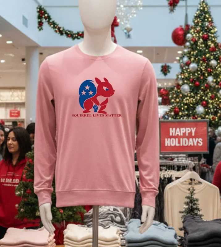 Peanut Squirrel Lives Matter For Trump Pink T Shirt